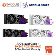 ID-COOLING DX240 MAX / DX360 MAX AIO LIQUID COOLER - BLACK / WHITE