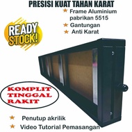 Frame running text size 16 x 96 / 20 cm x 100 cm