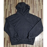 GYMSHARK HOODIE Authentic | Dark Gray Oversize Beautiful Shape Thick Fabric Second Hand Good Conditi
