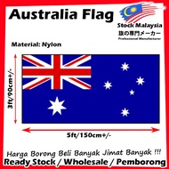 【Ready Stock】Australia National Flag 3x5ft 90x150cm Australia Flag