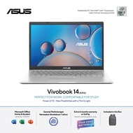 Laptop Asus VivoBook 14 A416JAO-VIPS3502 - Transparent Silver - Garansi Resmi