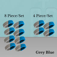 HH Thick Protect Suitcase Luggage Wheels Wheel Silicone Protector Rubber Cover Reduce Noise Pelindun