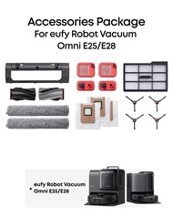 eufy Robot Vacuum E28/E25 Accessories - Replacement Brush/Filter/Battery/Dust Bag