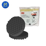 ฟองน้ำสีดำ ขนาด 8 นิ้ว แบบหลังสักหลาด (2ชิ้น) 3M 5725  (PN5725)