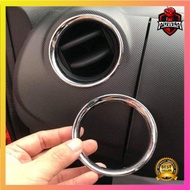 PERODUA MYVI 2005 - 2010 / TOYOTA PASSO / DAIHATSU BOON / AIRCOND CHROME OR CARBON FIBER LINING VENT