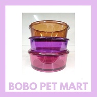 A2Z Pet Bowl Transparent Size SMALL / MEDIUM / LARGE