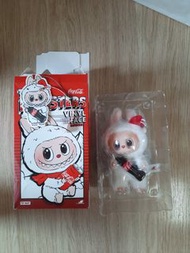 現貨 全新 只開盒確認款@ Labubu 可樂Coca Cola Coke Happy Factor 快樂因子 罐塘膠臉 THE MONSTERS POPMART POPMART 可動毛絨掛件 盲盒公