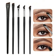 5pcs Makeup Brush Set Sickle Eyeliner Bevel Blade Detail Set Brush Brush Eyeshadow M1I4