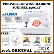 JUKI HZL 358CAT Household Portable Sewing Machine /JUKI hzl358CAT Mesin Jahit / 357 zpc / juki