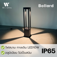 ไฟสนาม ไฟทางเดินLED Bollard ไฟบ้าน220v ขนาดสูง65 Cm. แสงวอร์ม 3000K ไฟLED สว่างมาก ตกแต่งสวนทางเดิน 