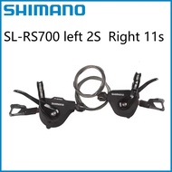 SHIMANO 105 SL RS700 Black Shifter Right 11Speed Left 2Speed Shift Lever Flat Bar Road Bicycles SHIM