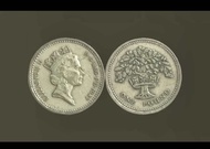 UNITED KINGDOM ONE POUND 1 9 8 7