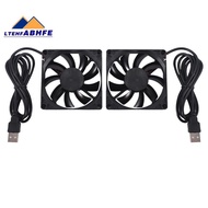 80mm 5V USB Fan 80mm 8cm 8015 Brushless DC Cooling Fan PC Computer Router Case Fan Cooler 2Pcs