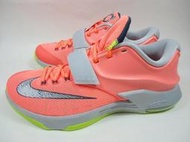 *~9527~* 2014年 7月  NIKE KD VII 7 BP 35000 橘灰 中童鞋 籃球鞋 KD7 KEVIN DURANT