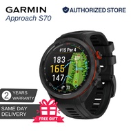 Garmin Approach S70/S70s [Free SiS Gels] Premium GPS Golf Watch