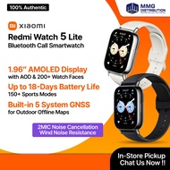 Redmi Watch 5 Lite - Jam Tangan 1.96 Paparan AMOLED GPS Terbina Dalam 5 ATM Rintangan Air Smart Watc