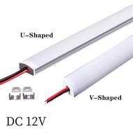 LED cabinet bar light 5730 5630 36LEDs Kitchen light under furniture 12V DC 50cm profile aluminum le