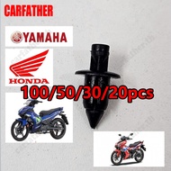 100/50/30/20PCS 6mm Rivet Clip Coverset for Motor Yamaha Honda. Y15, Y16, RS, RSX, R25, NVX, VARIO, 
