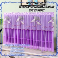 Modern simple TV dust cover four seasons universal 32/40/48/52/58/60/70 inch TV cover waterproof ant