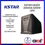 EDGE | KSTAR Micro UA200 2000VA 1200W Uninterruptible Power Supply UPS