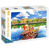 HOI AN, VIETNAM HIGH QUALITY PUZZLE BOX SET (1500 PIECES) - SIZE (60 x100cm)