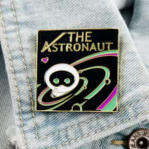 The Astronaut Wootteo Jin Enamel Pin Album Cover Badge K-pop Fans Jewelry Accessories