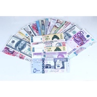 Creative Wallet Currency Canvas Creative matawang Canvas Wallet