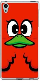 YESNO Honey Duck Red (Soft TPU Clear) / for Xperia Z4 402SO/SoftBank SSO402-TPCL-701-Q127