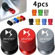 4PCS Colorful Car Accessories Car Tire Valve Cap For DS SPIRIT DS3 DS4 DS4S DS5 5LS DS6 DS7 DS9 WILD