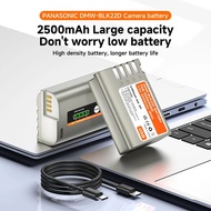 DMW BLK22 DMW-BLK22 Battery with USB-C Fast Charge Port for Panasonic LUMIX S5 S5 II S5 IIX DC-S5 DC