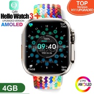 Hello Watch 3 Amoled Smart Watch Men H26 Ultra 49mm 1:1 Series 8  Bluetooth Call 4GB Local Music Sma
