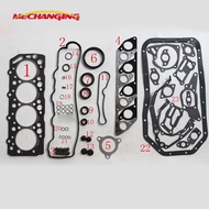 FIT MITSUBISHI PAJERO L200 L300 L400 CANTER 4D56 4D56T 8V Engine Kits Full set MD972215 50086300