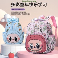 beg sekolah roda beg sekolah hitam beg sekolah tahan lasak Kindergarten Girl Cute Rabu Cloth Schoolb