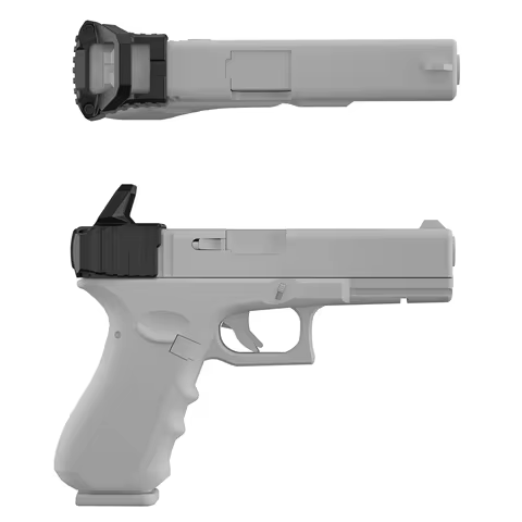 New Backplate Slide Assist Handle Tactical Accessory Rear cover quick handle for Glock G17 G19 G22 G
