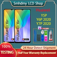 For Display Huawei Y6P 2020 Y5P Y7P 2020 LCD Touch Screen Replacement
