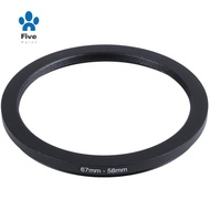 67mm-58mm 67mm to 58mm Black  Ring Adapter for Camera