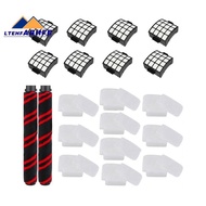 For  Stratos AZ3000 / AZ3000C / AZ3000W / AZ3002 Vacuum Cleaner Soft Brush Roller Foam Felt Filter S