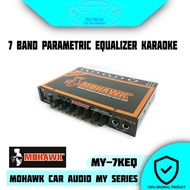 MOHAWK Car Audio MY-SERIES 7 Band Karaoke Built-In Bluetooth Parametric Equalizer - MY-7KEQ