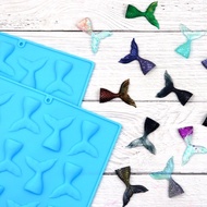 16cavity mermaid tail silicone chocolate mould/fondant mould