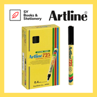 *Original* ARTLINE 725 Permanent Marker Pen Box - 12 pcs