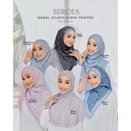 Bawal Selapis Curve Seroja (PRINTED)