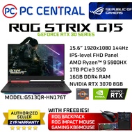 ASUS ROG STRIX G15 (G513QR-HN176T) Gaming Laptop 15.6" 144Hz IPS Panel | AMD Ryzen 9 5900HX | 1TB SS