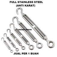 Stainless Steel Screw Span M 22 Turn Buckle Wire Rope Hard Needle Span Screw Stainless Steel M22 Tur
