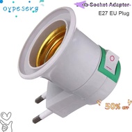 OYPESERG12 1Pcs Lamp Base Holder, E27 LED Light Bulb Socket Adapter,  with Power On- Control Switch 