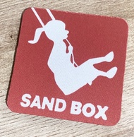 FM | Start Up (Sand Box logo) Rubber Coaster