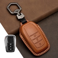 {TOYOTA Hot-Pressed Key Leather Case} 2026 BZ4X RAV4 Sixth Generation PRIUS PHEV 2.0 Flagship Versio