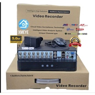 DVR 4CH 8CH 16CH 5MP XMEYE HVR 5 in 1 4K 8 channel 5megapixel support audio