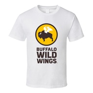 Tops Casual Streetwear  Buffalo Wild Wings American Favorite Fast Food T Shirt