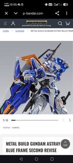 METAL BUILD 異端高達藍色機二型改