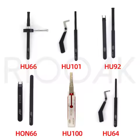 Original GOSO HU66 HU101 Inner Groove Locksmith HU64 HU92 HON66 HU100 locksmith tools for BMW,VW,FOR